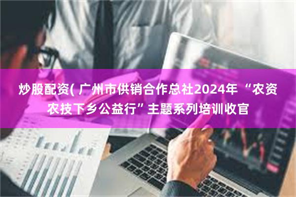 炒股配资( 广州市供销合作总社2024年 “农资农技下乡公益行”主题系列培训收官