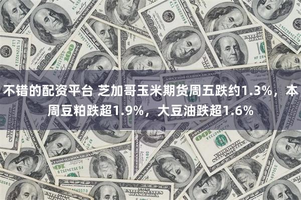 不错的配资平台 芝加哥玉米期货周五跌约1.3%，本周豆粕跌超1.9%，大豆油跌超1.6%